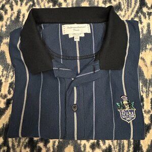 LS Duke Golf Club striped polo by Izod Club